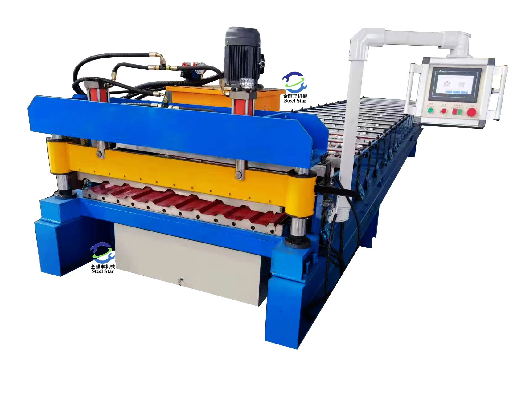 La machine de profilage à assemblage modulaire peut produire des panneaux de toit et des panneaux muraux en acier, ainsi que d'autres profils personnalisés. Machine de formage de rouleaux de tôle de toit. Machine de formage de rouleaux de faîtage. Machine de formage de rouleaux de plancher. Machine de formage de rouleaux de gouttière. Machine de formage de rouleaux de descentes pluviales. Machine de formage de rouleaux de plaques de garde-corps. Machine de formage de rouleaux de pannes CZ. Machine de formage de rouleaux ondulés en tonneau. Dérouleur / Empileur automatique Machine de formage de rouleaux de tôle de panneau de toit en métal. Plieuse / cisaille à guillotine, machine de formage de rouleaux à froid à grande vitesse, etc. Qu'est-ce qu'une tôle de toit ? Comment s'appelle la tôle de toiture ? Quelle tôle est la meilleure pour la toiture ? Quel est le but de la tôle de toit ? Tôle de toit ondulée, tôle ondulée, Cladco Profiles ltd, Sig Roofing. Feuille de polycarbonate, machine de formage de rouleaux de tôle de toit en Chine, machine de formage de rouleaux de faîtage en Chine, machine de formage de rouleaux de plancher en Chine, machine de formage de rouleaux de gouttière en Chine, machine de formage de rouleaux de descentes pluviales en Chine, machine de formage de rouleaux de plaques de garde-corps en Chine, machine de formage de rouleaux de pannes CZ en Chine, rouleau ondulé en tonneau en Chine Machine de formage. Chine Dérouleur / Chine Empileur automatique Machine de formage de rouleaux de panneaux de toit en métal, Chine Machine de pliage / cisaille à guillotine, Chine Machine de formage de rouleaux à froid à grande vitesse, etc.